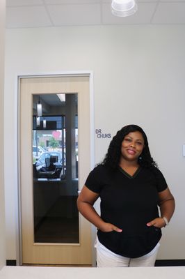 Meet our lovely dentist and owner Dr. Chuks. She has been providing desirable cosmetic and family dentistry for the last 9 years!