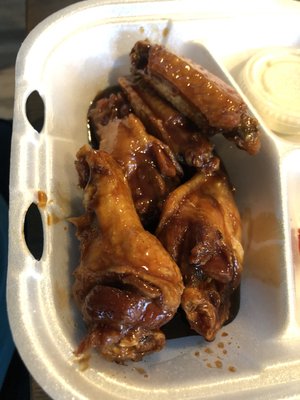 Teriyaki- 5 Piece Wings