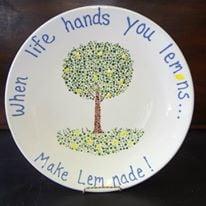 Paint Your Own Pottery Plates.....