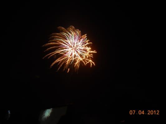 some fireworks