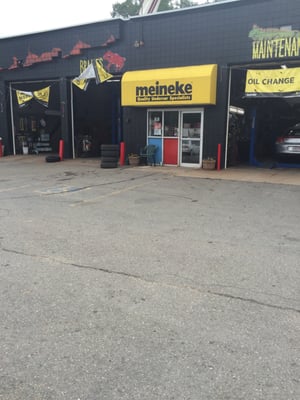 Took my business to meineke and they got the job done no problem