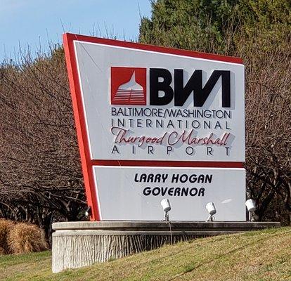 BWI Airport - One of our pick up locations