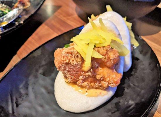 12/16/22 Korean Fried Chicken Bao - Spicy Soy Mayo, Pickled Daikon