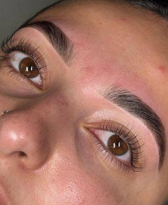 Brow lamination