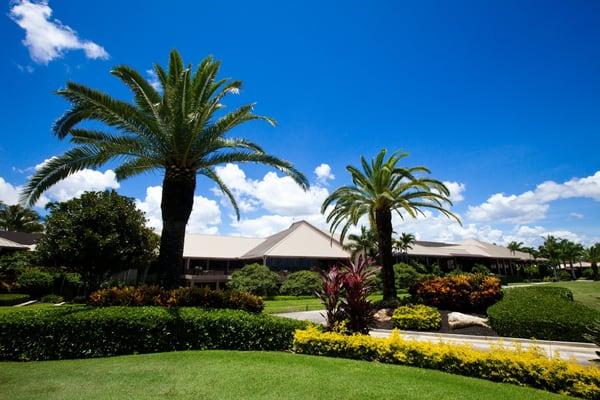 Clubhouse at St. Andrews Country Club, Boca Raton.  More info at StAndrewsListings.com.