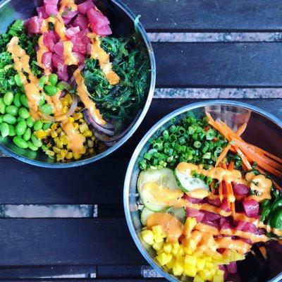 Make your own poke bowl