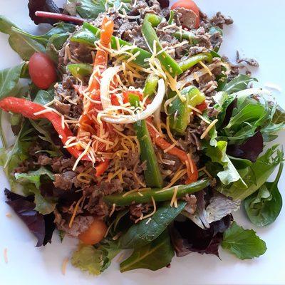 Cheese Steak Salad