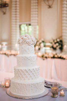 Wedding Cake from the Baking Institute