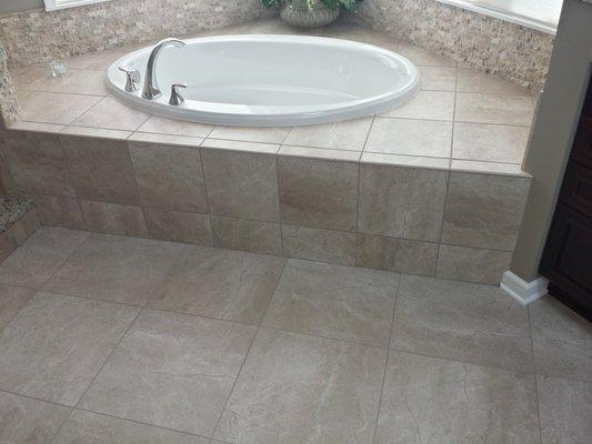 Spa tub master bath Naperville