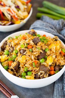 Hibachi Steak Fried Rice