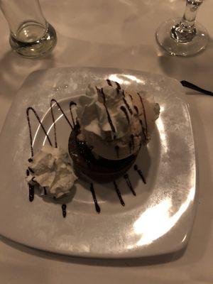 Chocolate lava cake