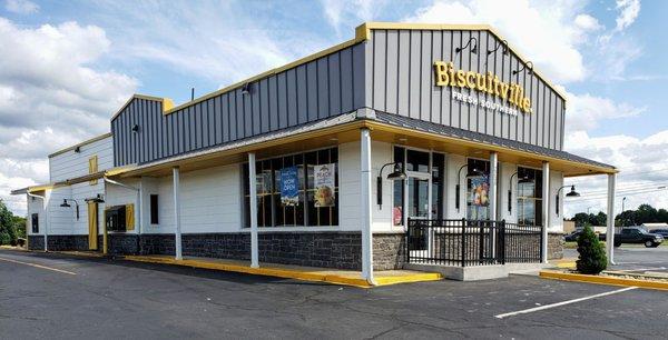 Storefront for Biscuitville Maple Ave. Burlington