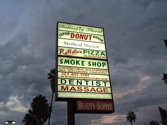 Sunset Blvd Sign. You are in the right place!