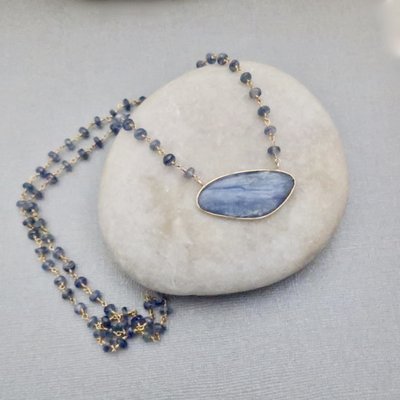 Kyanite necklace