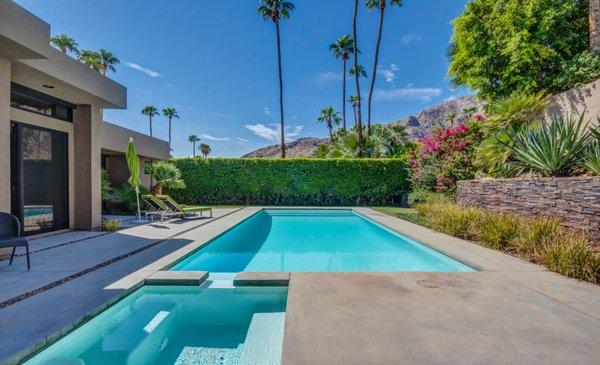 Stan Sackley designed Abrigo Road listing in Vista Las Palmas - Custom Pool and Spa