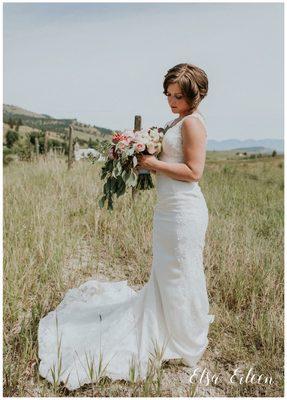 A true Montana Bride