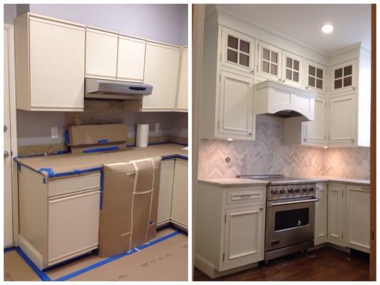 Before & After Kitchen in Marina