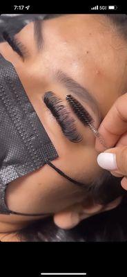 My favorite lash set