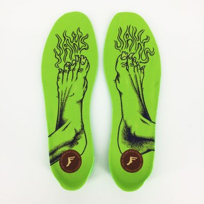 JAWS feet. FootPrint custom moldable insoles for maximum protection against high impacts