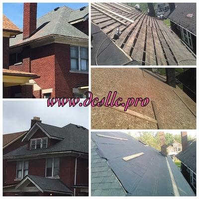 Roofing project - Stripped existing roof and install dimensional shingles