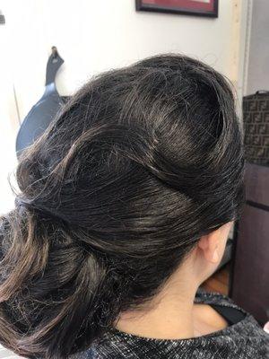 Updo done by Thea