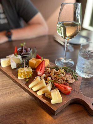 Cheese plate....yum!