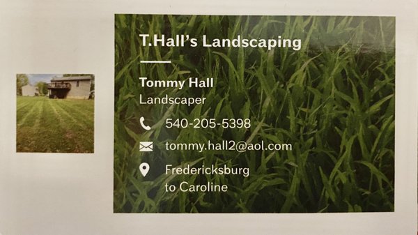 T.Hall’s Landscaping