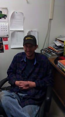 Tom Harris is an ASE certified tech. Call him or come in and talk about repairs needed on your car.