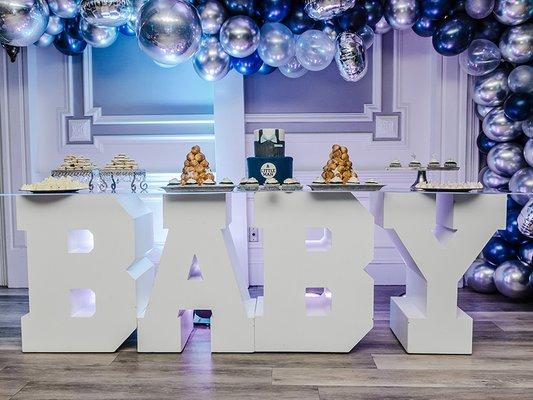 Baby Shower Decor by our In-House Team