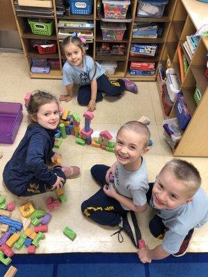 Building during small centers.