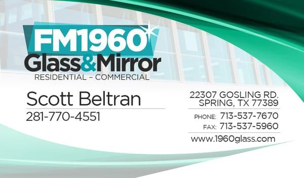 Fm 1960 Glass & Mirror