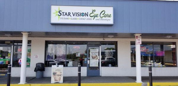 Star Vision Eye Care Storefront