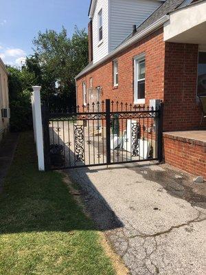 Swing gate  welding repair