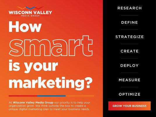 How smart is your marketing? Contact us for a free marketing consultation to see how we can help.