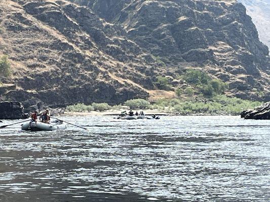 Rafting the Lower Salmon