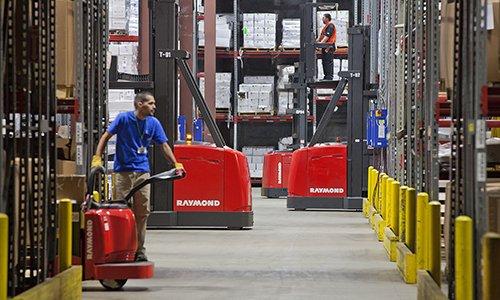 Raymond Of New Jersey is a leader in Materials Handling. Let us help you with all your warehouse needs!