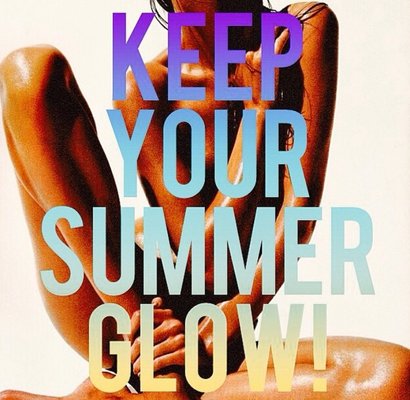 Keep your summer glow going with us, here at B-Tan!