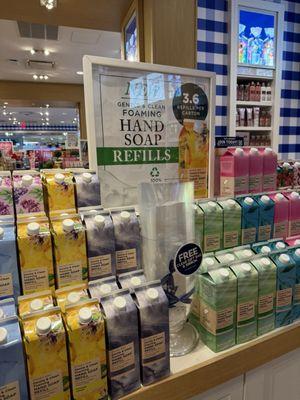 Hand soap refills