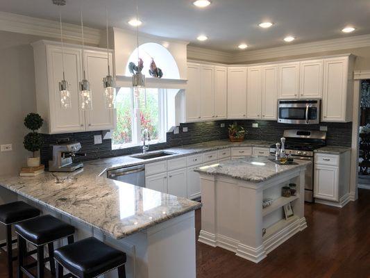 Beautiful Visconti White Kitchen