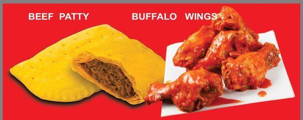 Beef Patty, Hot Wings Only