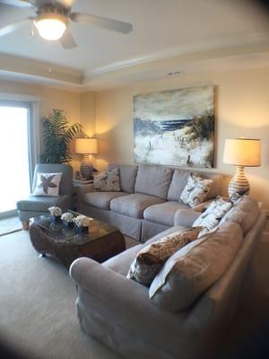 The Nautical Club #305 3BR/3BA fully furnished sound front condo in Indian Beach, NC. Listed at $317,000