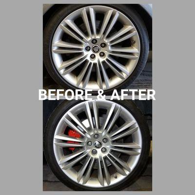 Before and After make Ur Brakes Stand out Any Color (Jaguar)