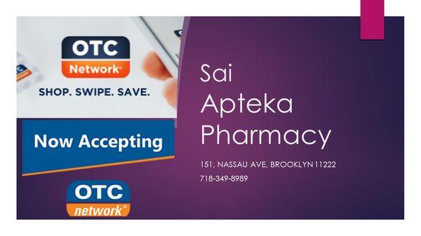 We are accepting OTC cards now !