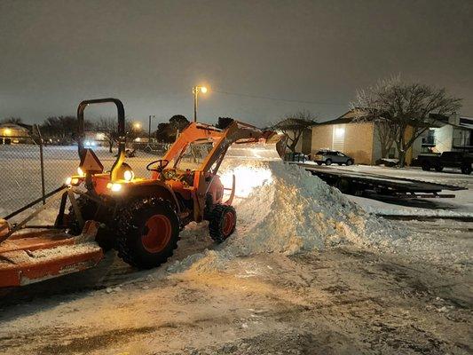 Snow Plowing