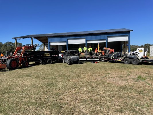 Ranger Home Base Showcasing Equipment