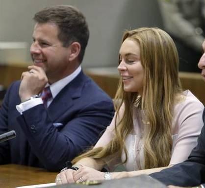 Anthony Falangetti successfully defends Lindsay Lohan