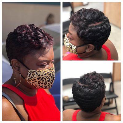 Relaxer/Color/Cut and Style by Stephanie