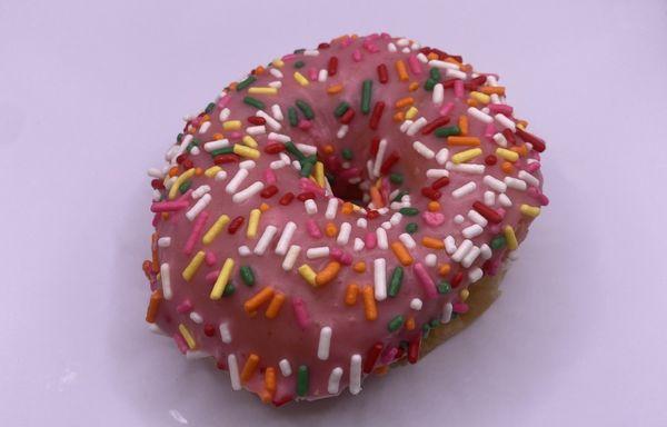 Strawberry Sprinkle Donut