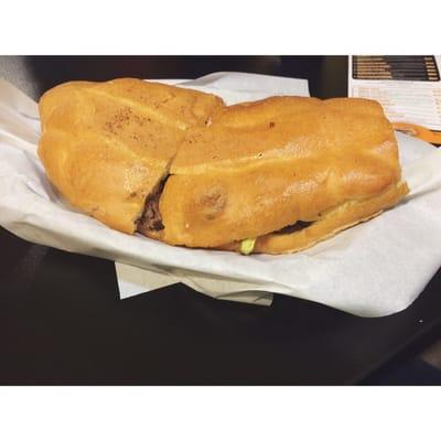 Delicious huge torta de asada!