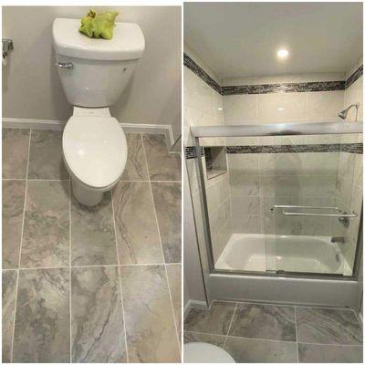 Fully renovated bathroom